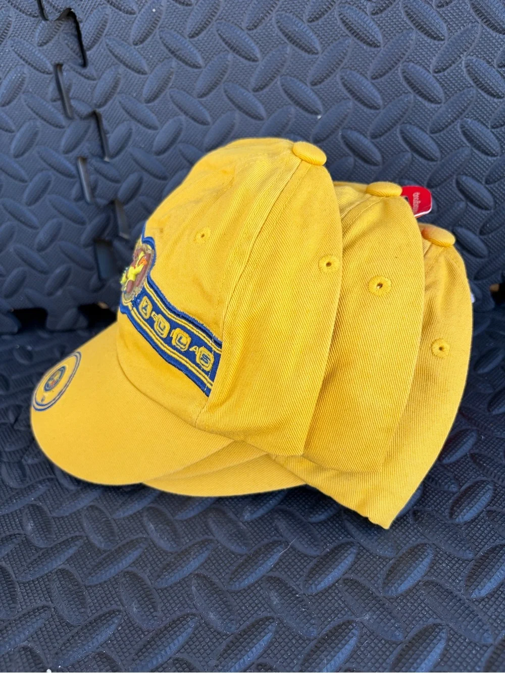 América  Aguilas Yellow Cotton Baseball Cap with Team Crest Unixes